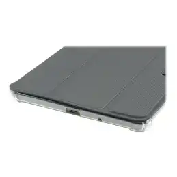 Mobilis EDGE - Étui à rabat pour tablette - noir, transparent - pour Lenovo Tab M8 HD (2nd Gen) ZA5G, ZA5H, ... (060003)_5